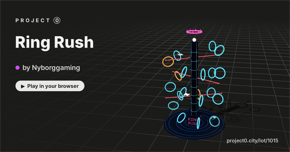 Ring Rush, a game by Nyborggaming in Project 0