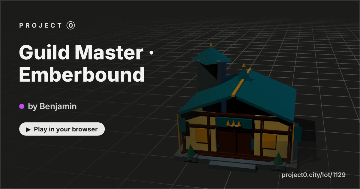 Guild Master · Emberbound, a game by Benjamin in Project 0