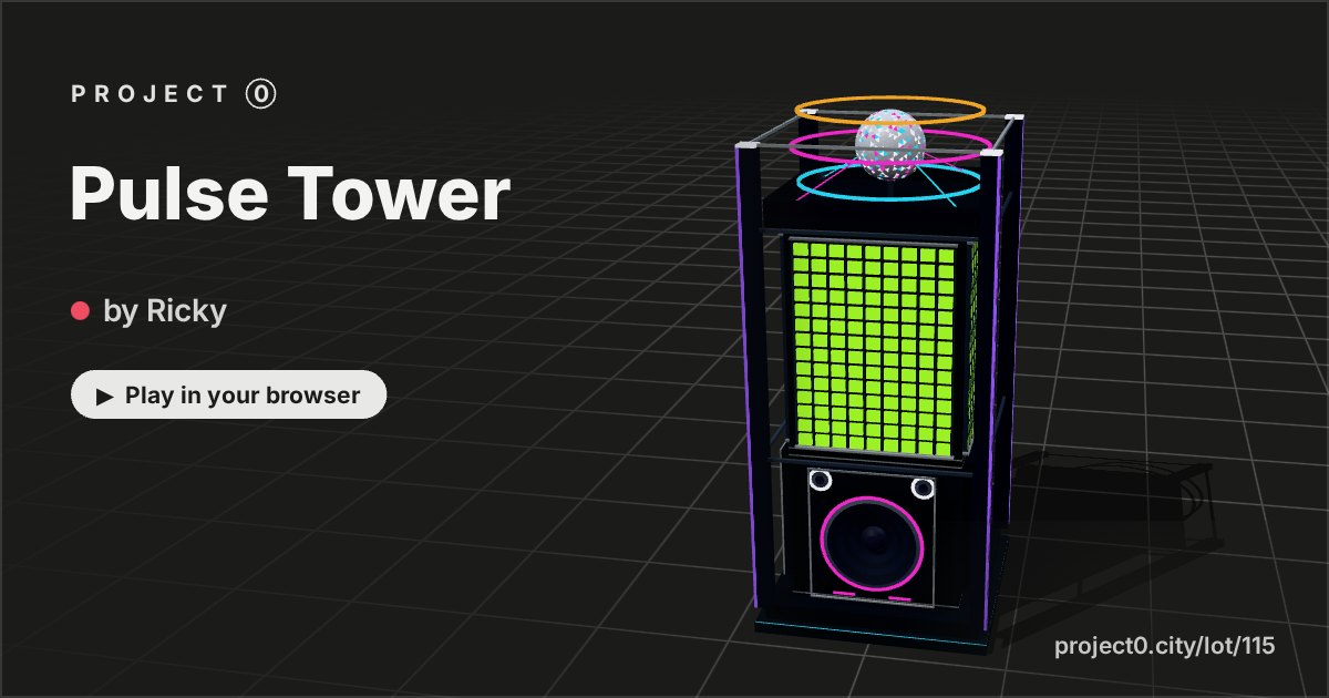 Pulse Tower, a game by Ricky in Project 0