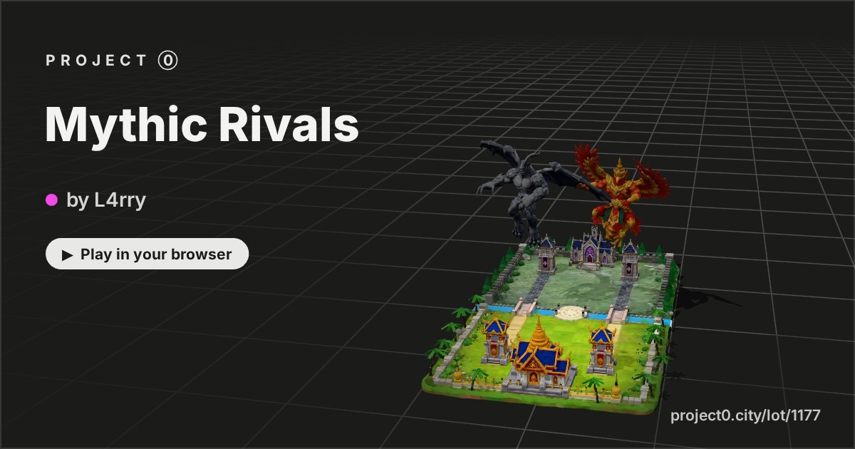 Mythic Rivals, a game by L4rry in Project 0