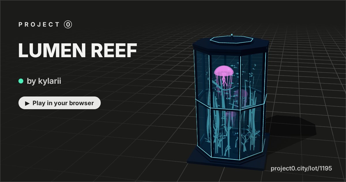 LUMEN REEF, a game by kylarii in Project 0