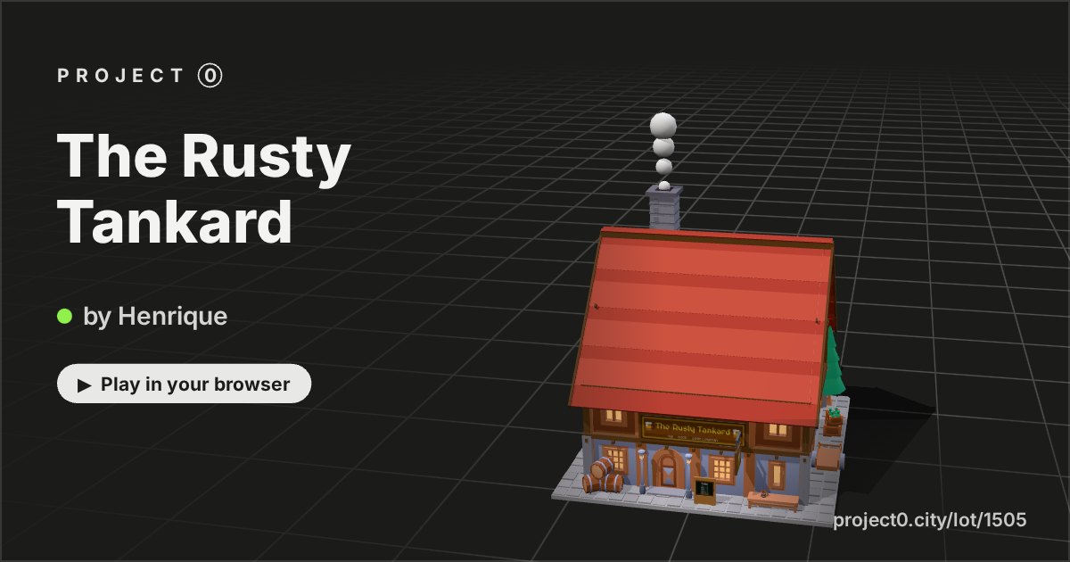 The Rusty Tankard, a game by Henrique in Project 0