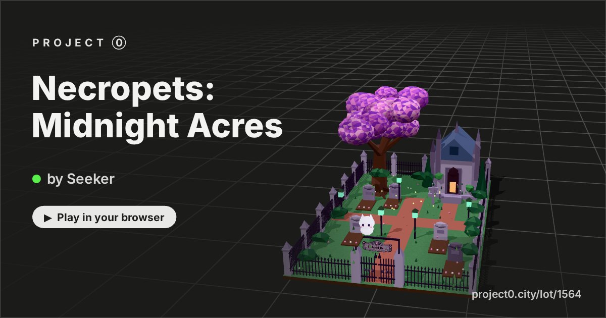 Necropets: Midnight Acres, a game by Seeker in Project 0