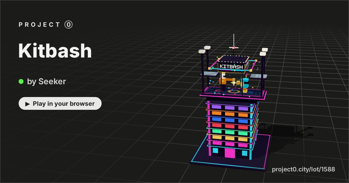 Kitbash, a game by Seeker in Project 0