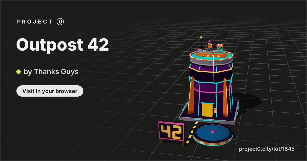 Reel Space, a build by Thanks Guys in Project 0