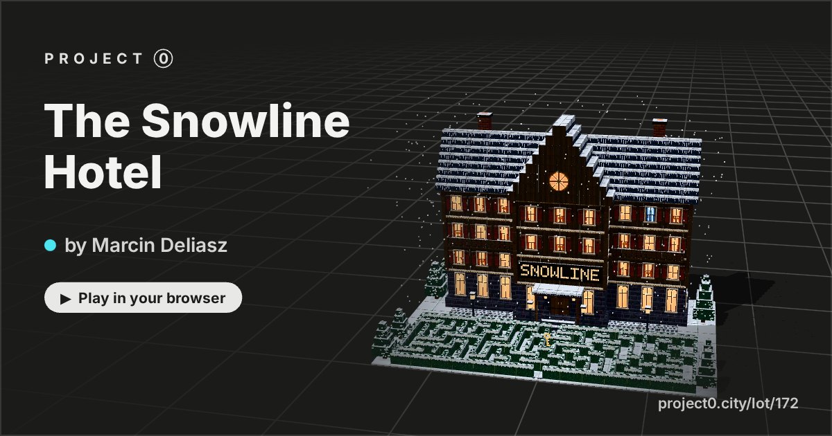 The Snowline Hotel, a game by Marcin Deliasz in Project 0