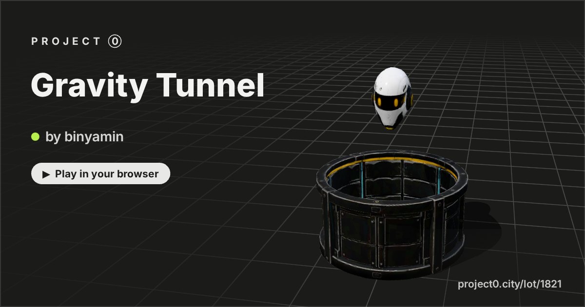 Gravity Tunnel, a game by binyamin in Project 0