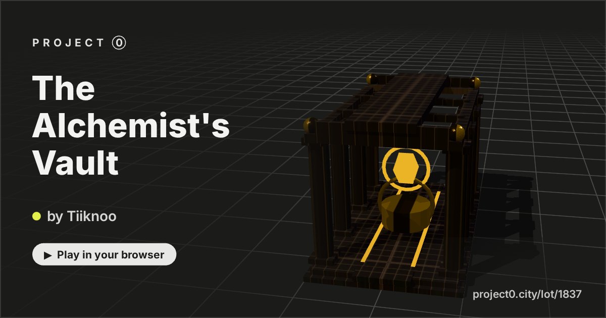 The Alchemist's Vault, a game by Tiiknoo in Project 0