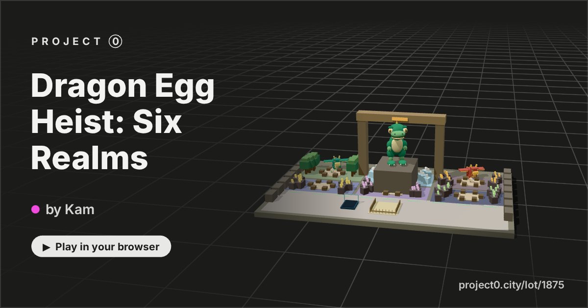 Dragon Egg Heist: Six Realms, a game by Kam in Project 0