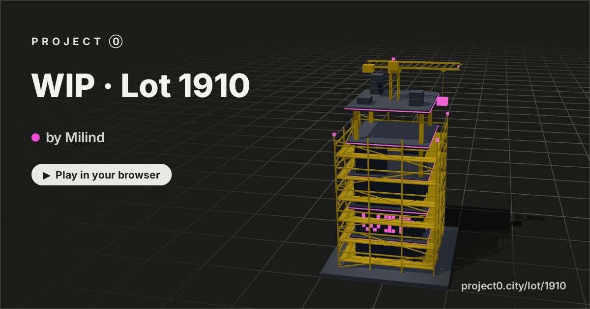 WIP · Lot 1910, a game by Milind in Project 0