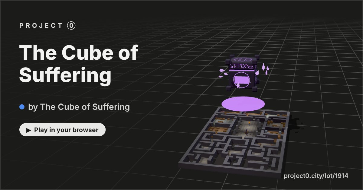 The Cube of Suffering, a game by The Cube of Suffering in Project 0