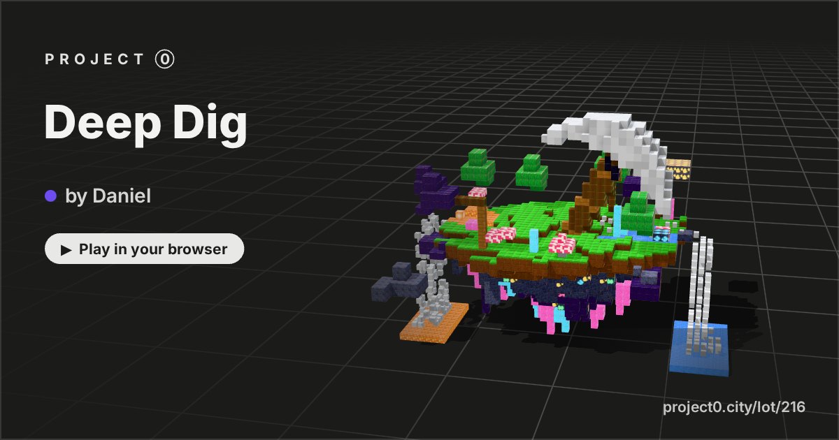 Deep Dig, a game by Daniel in Project 0