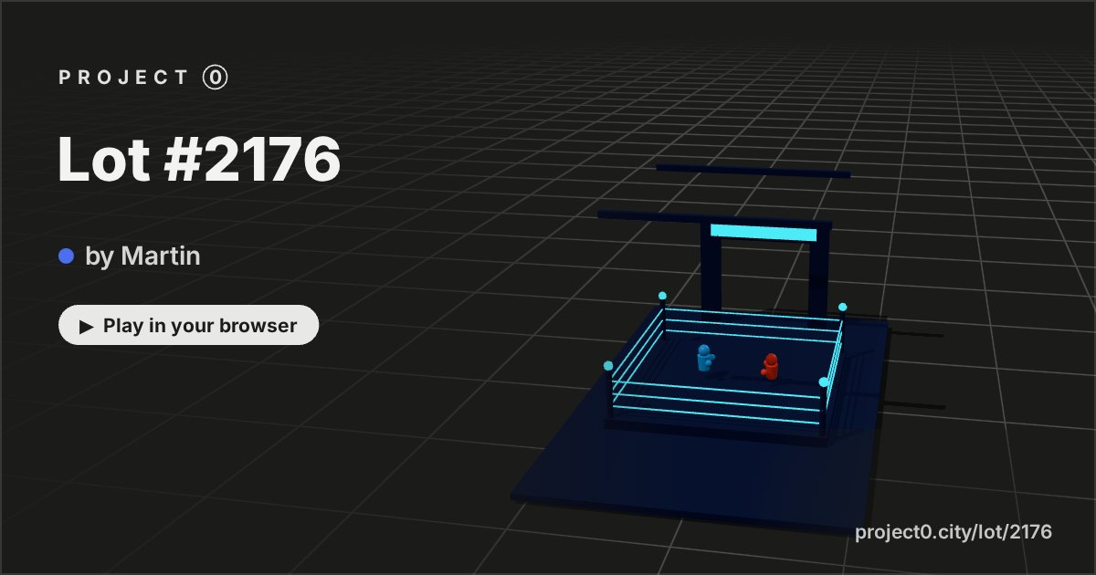 Lot #2176, a game by Martin in Project 0
