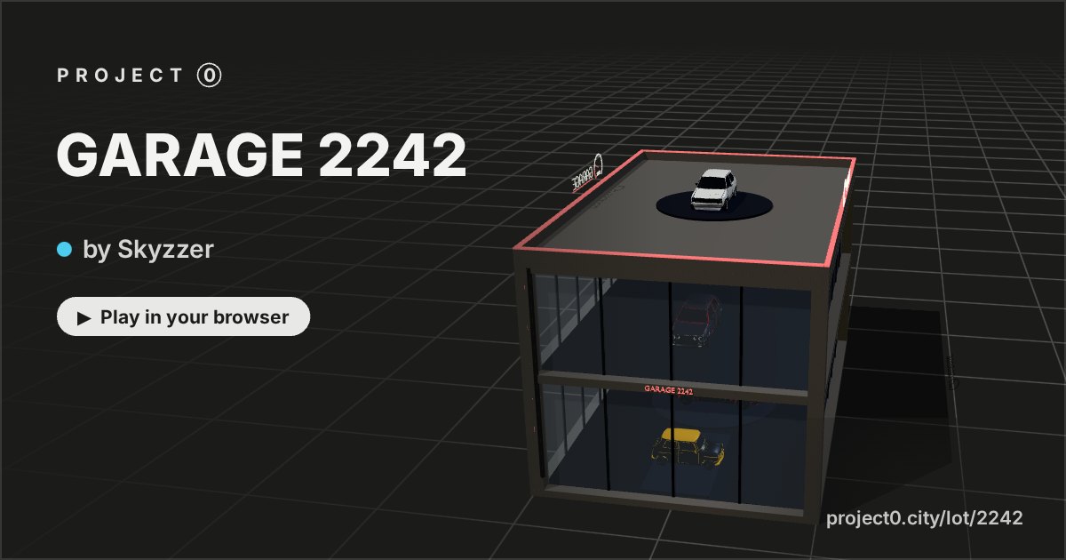 GARAGE 2242, a game by Skyzzer in Project 0