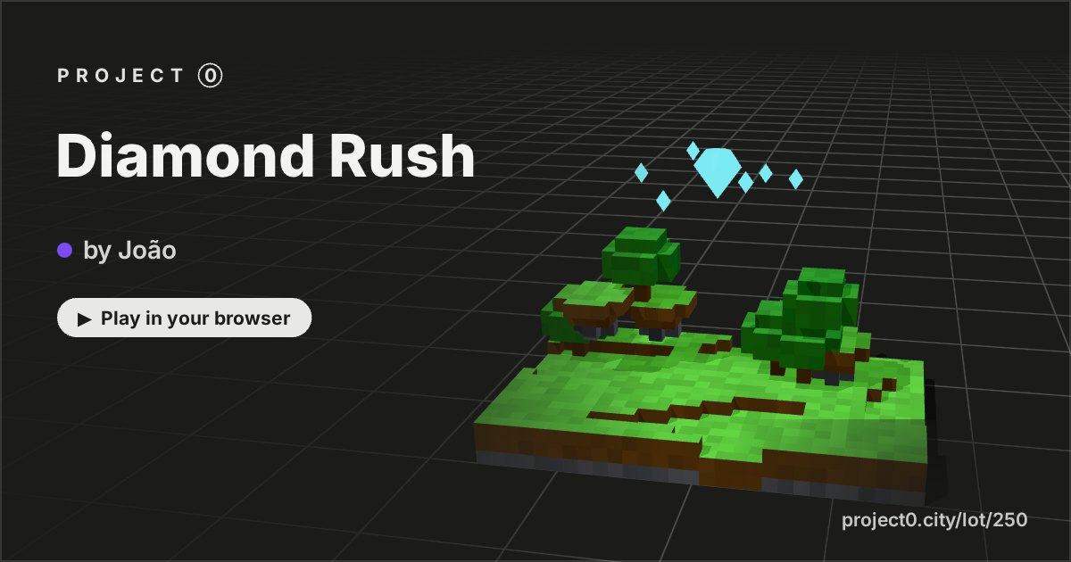Diamond Rush, a game by João in Project 0