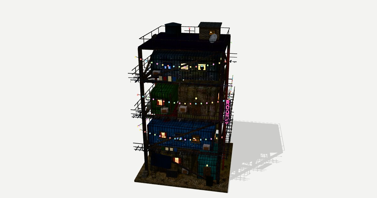 The Stacks, a build by Zer0 in Project 0