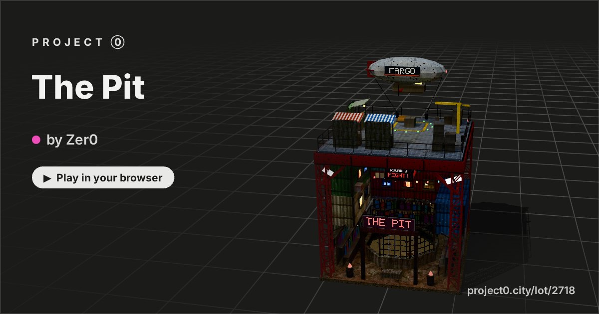 The Pit, a game by Zer0 in Project 0