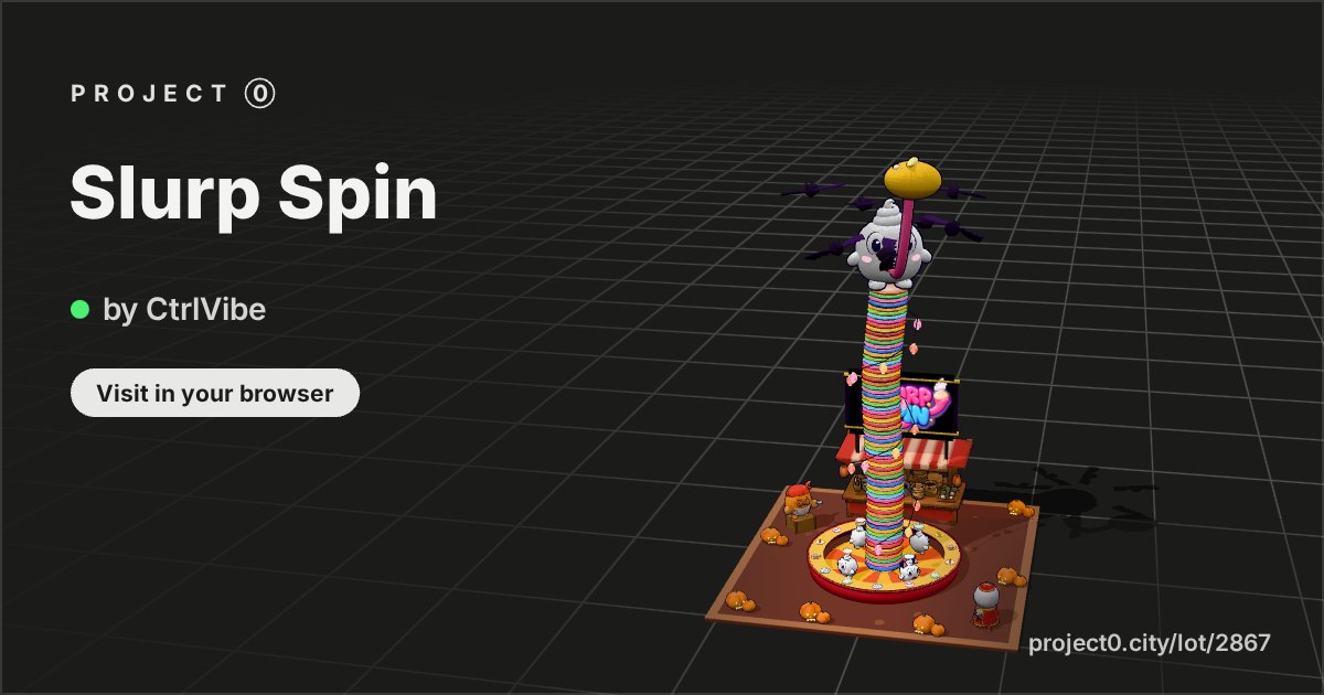 Slurp Spin, a game by CtrlVibe in Project 0