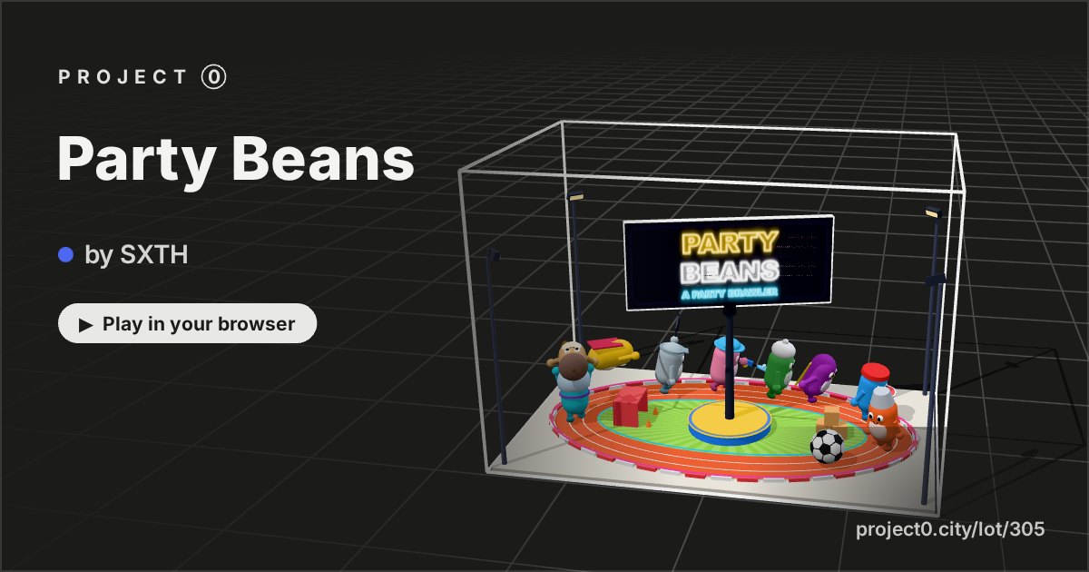 Party Beans, a game by SXTH in Project 0