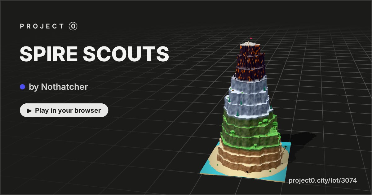 SPIRE SCOUTS, a game by Nothatcher in Project 0