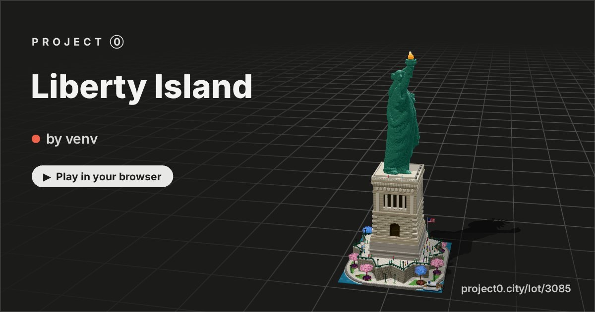 Liberty Island, a game by venv in Project 0