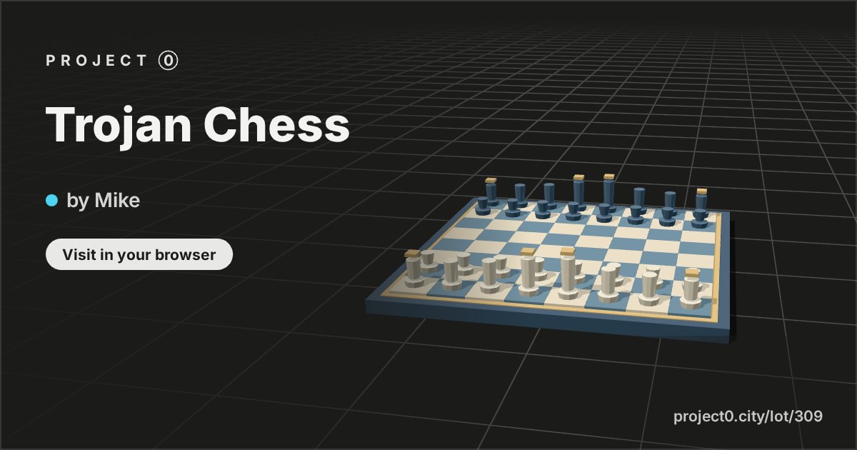 Trojan Chess, a game by Mike in Project 0