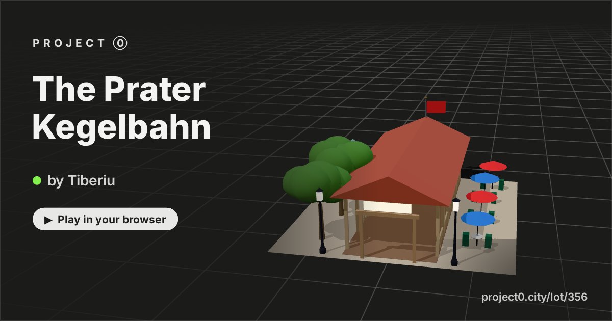 The Prater Kegelbahn, a game by Tiberiu in Project 0