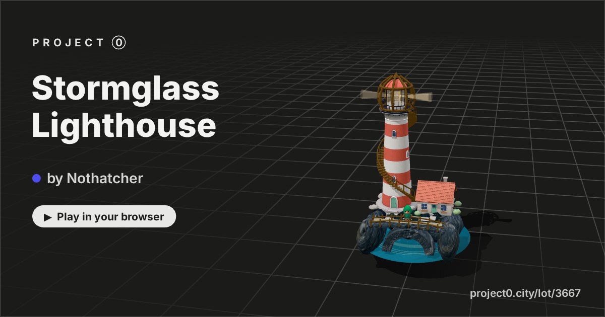 Stormglass Lighthouse, a game by Nothatcher in Project 0