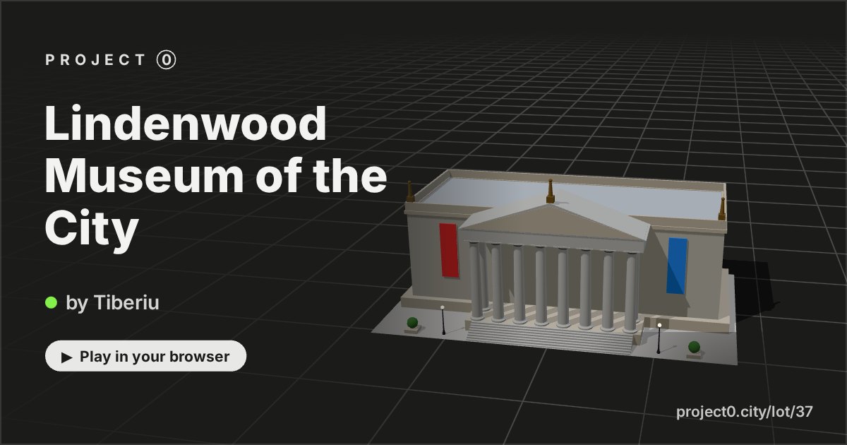 Lindenwood Museum of the City, a game by Tiberiu in Project 0