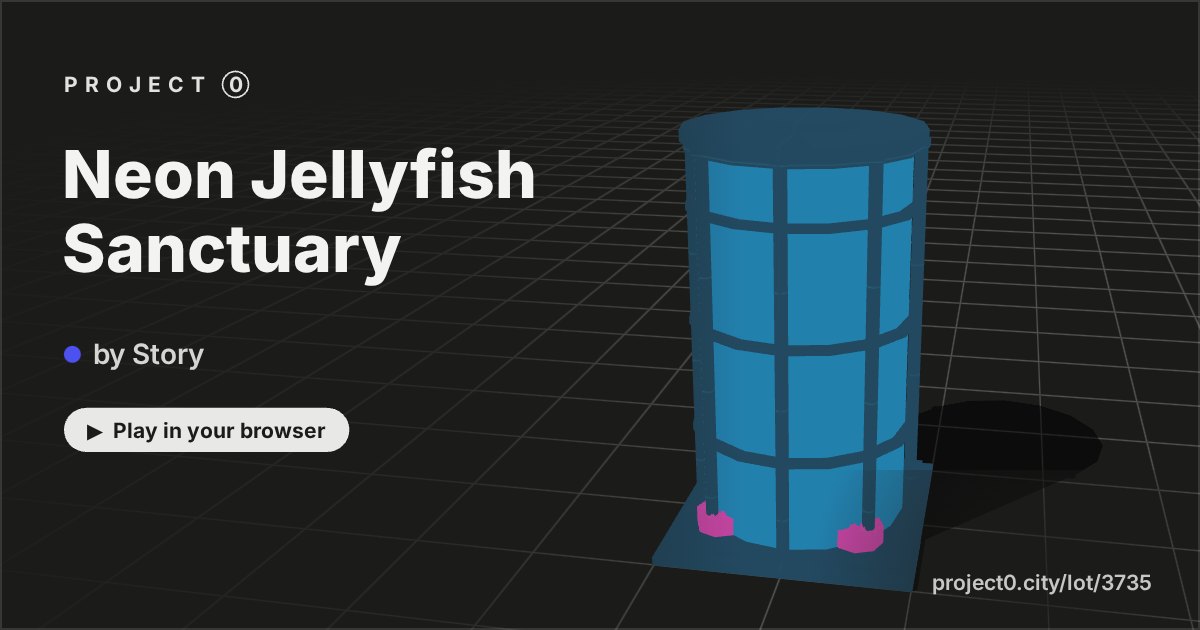 Neon Jellyfish Sanctuary, a game by Story in Project 0