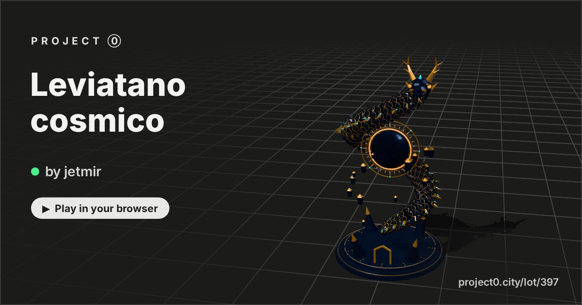 Leviatano cosmico, a game by jetmir in Project 0