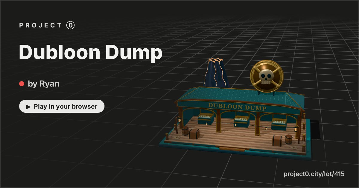 Dubloon Dump, a game by Ryan in Project 0