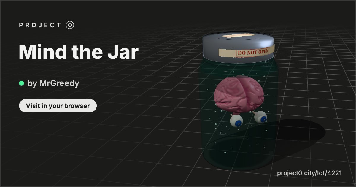 Mind the Jar, a build by MrGreedy in Project 0