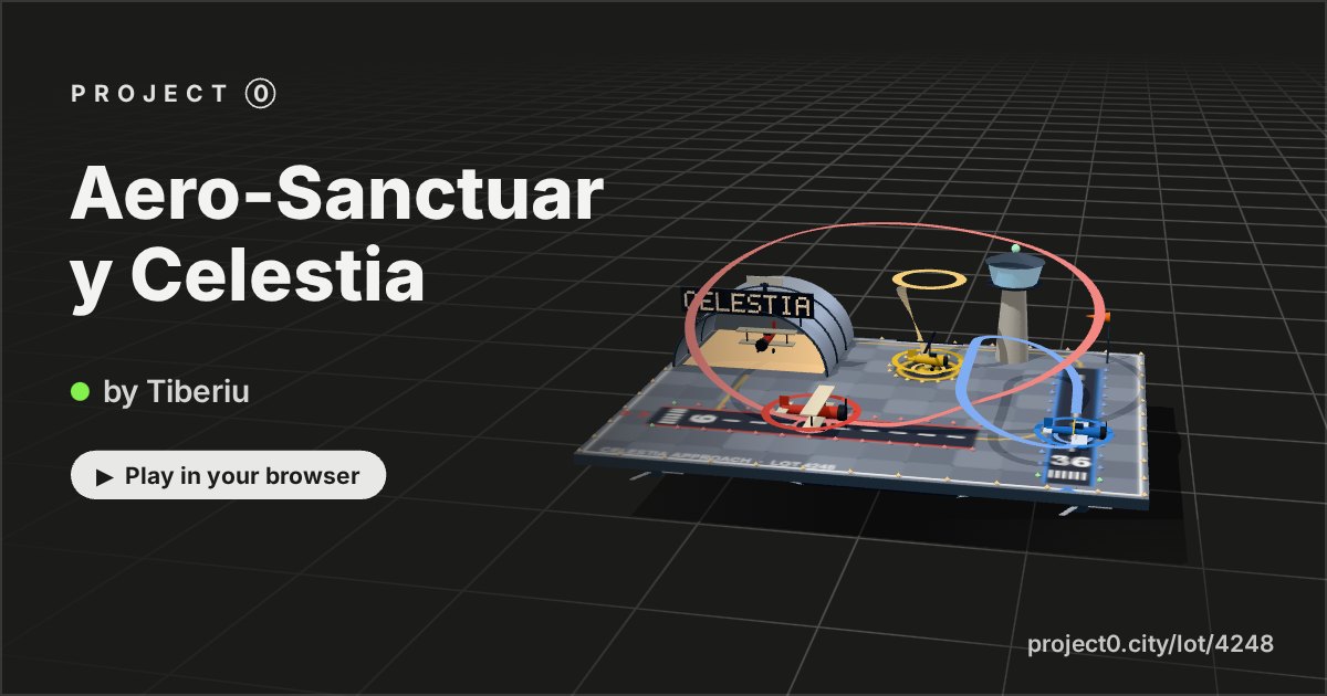 Aero-Sanctuary Celestia, a game by Tiberiu in Project 0