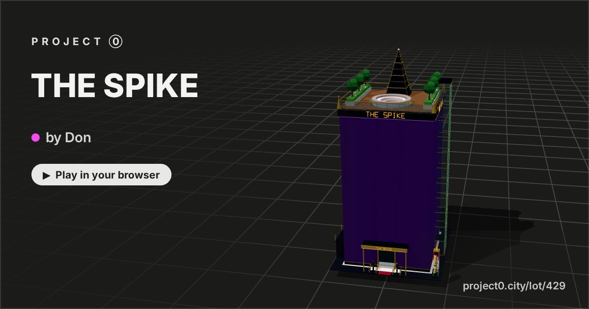 THE SPIKE, a game by Don in Project 0