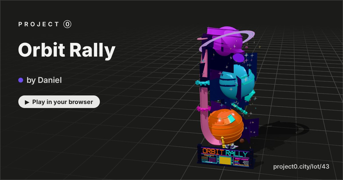Orbit Rally, a game by Daniel in Project 0