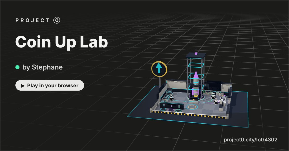 Coin Up Lab, a game by Stephane in Project 0