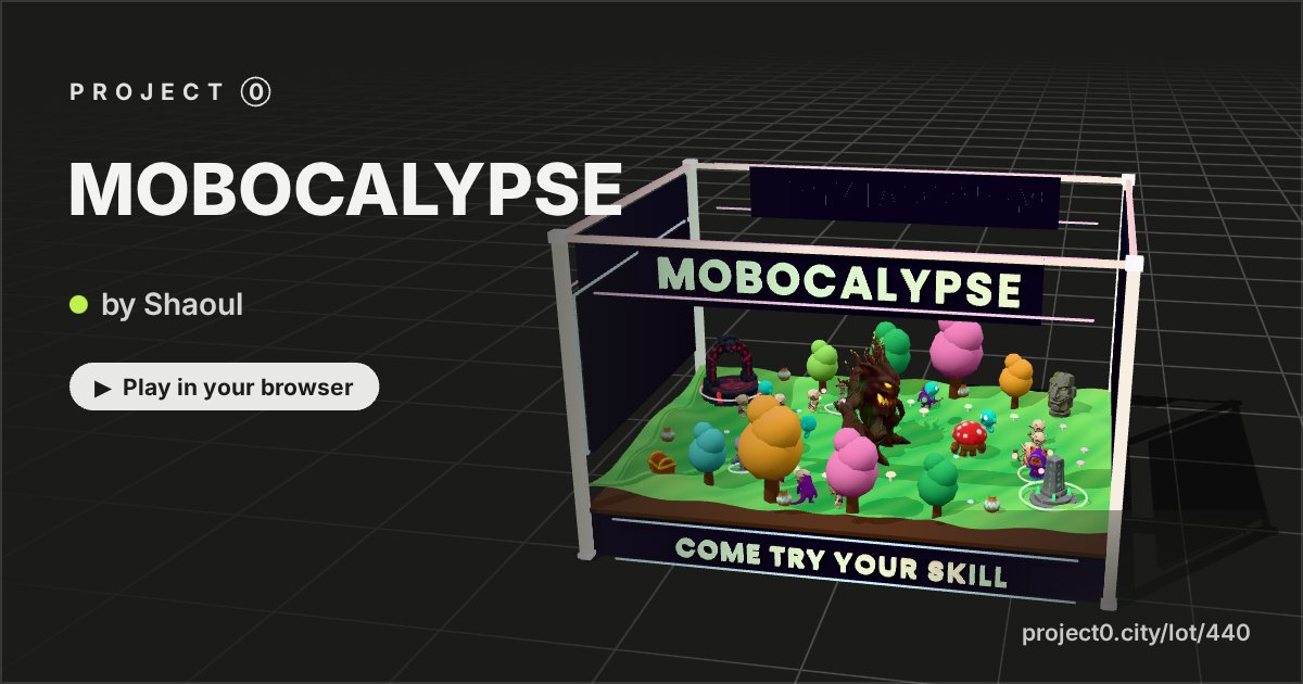 MOBOCALYPSE, a game by Shaoul in Project 0