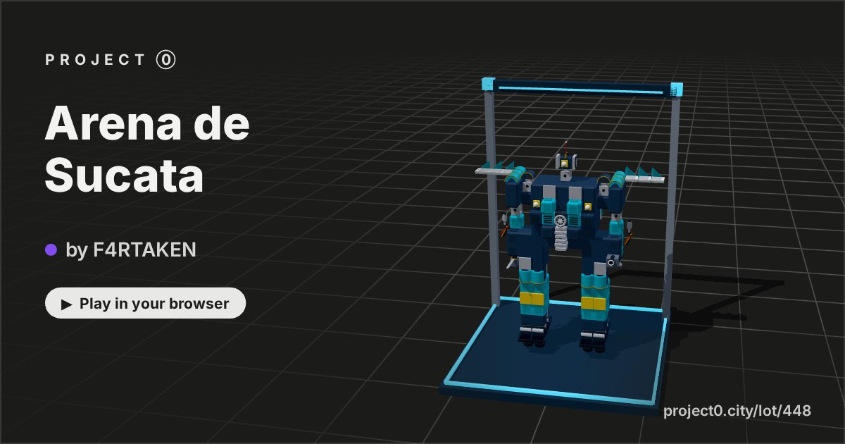 Arena de Sucata, a game by F4RTAKEN in Project 0