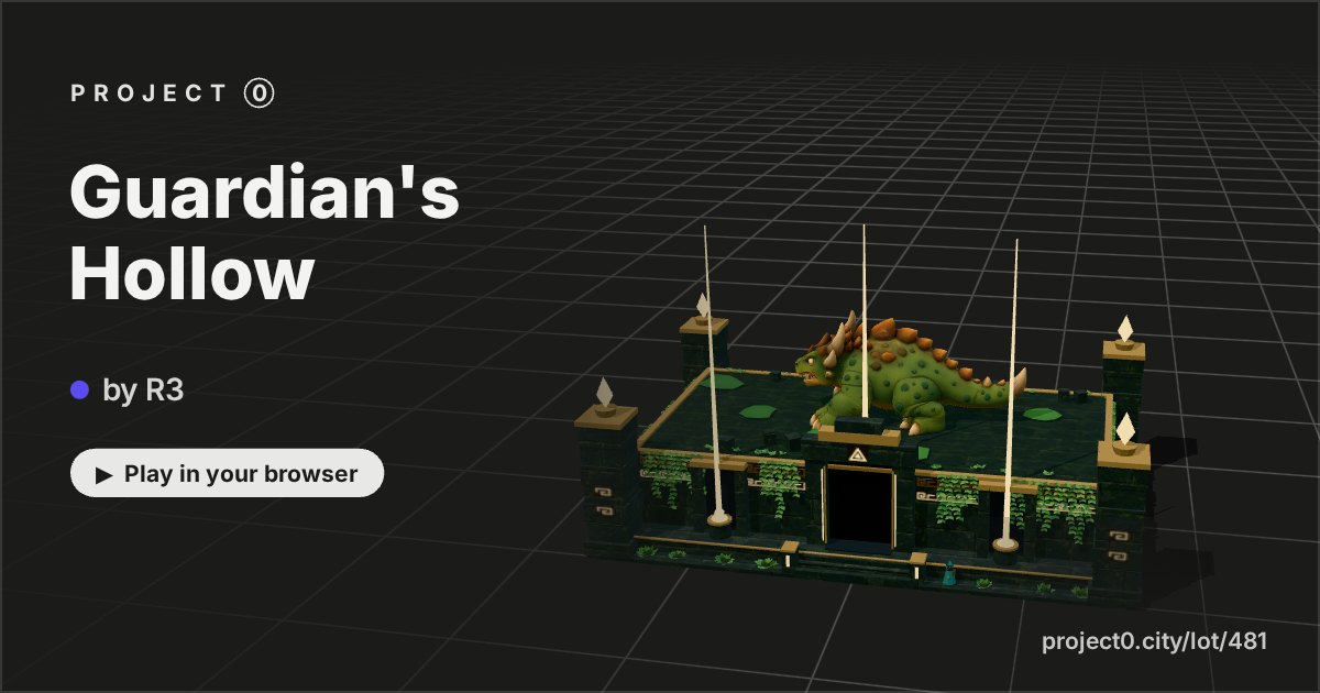 Guardian's Hollow, a game by R3 in Project 0