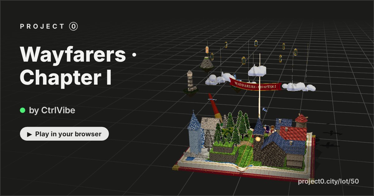 Wayfarers · Chapter I, a game by CtrlVibe in Project 0