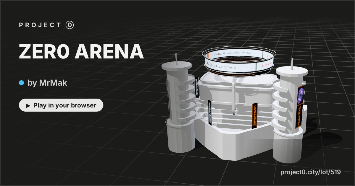 ZER0 ARENA, a game by MrMak in Project 0