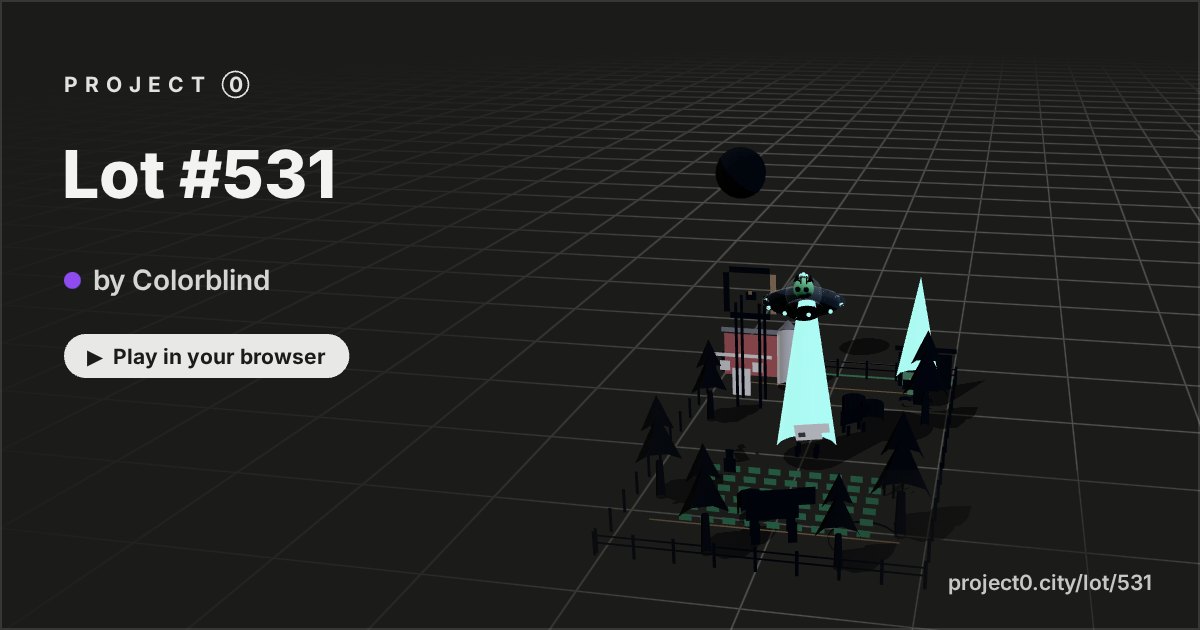 Lot #531, a game by Colorblind in Project 0