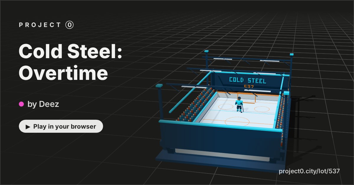 Cold Steel: Overtime, a game by Deez in Project 0