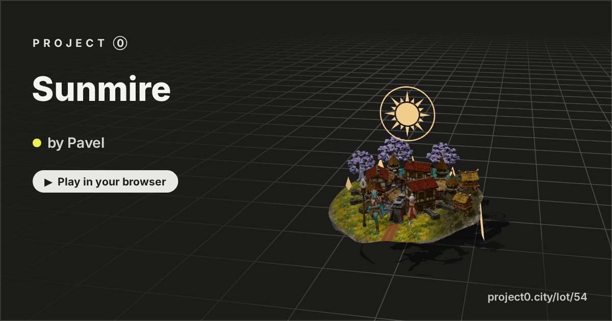 Sunmire, a game by Pavel in Project 0