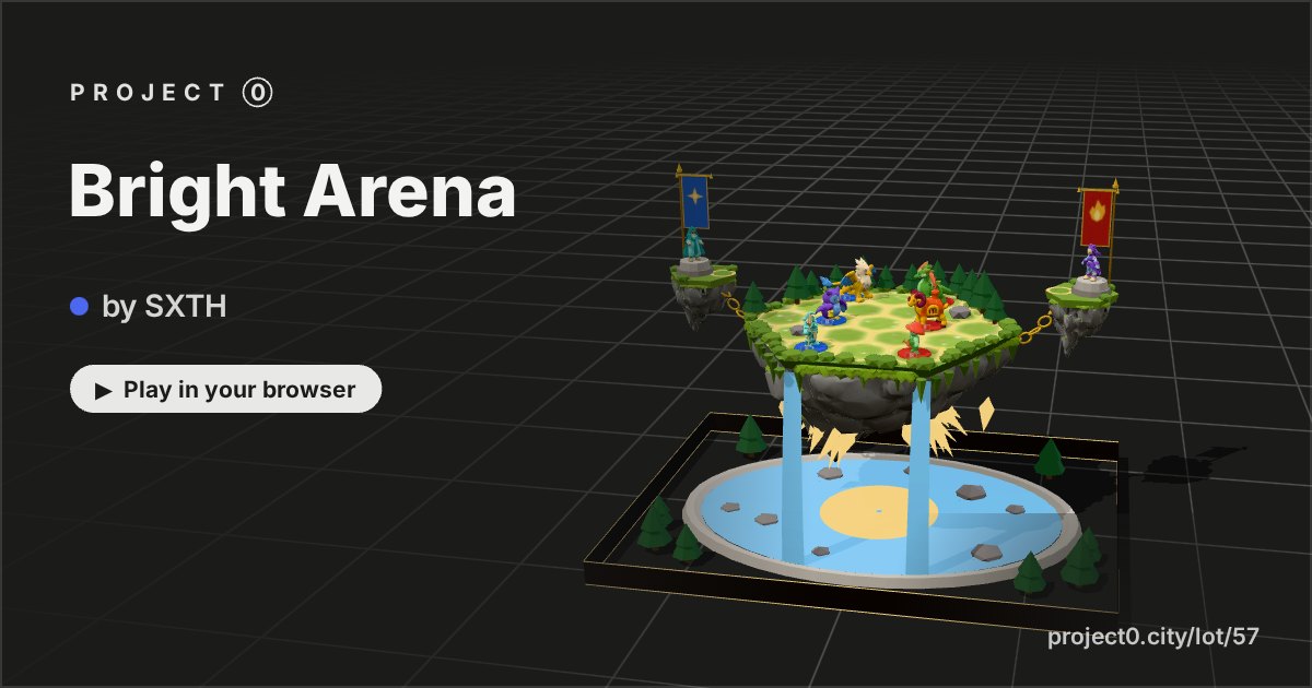 Bright Arena, a game by SXTH in Project 0