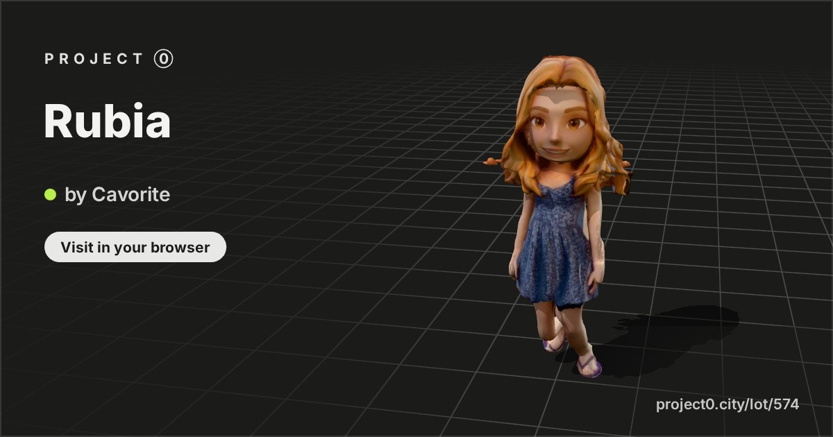 Rubia, a build by Cavorite in Project 0
