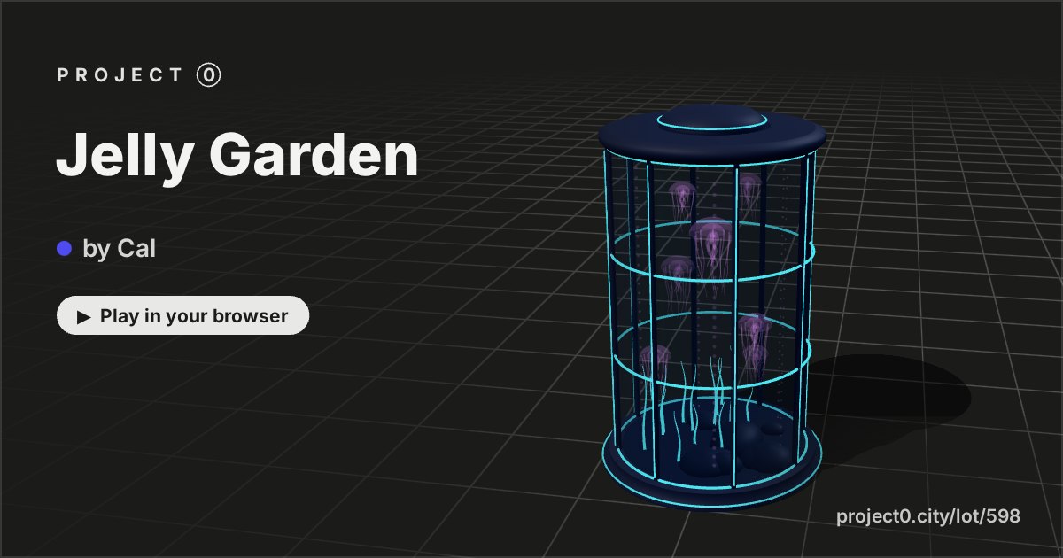 Jelly Garden, a game by Cal in Project 0