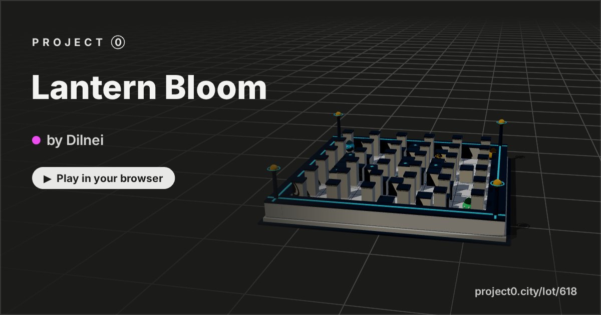 Lantern Bloom, a game by Dilnei in Project 0