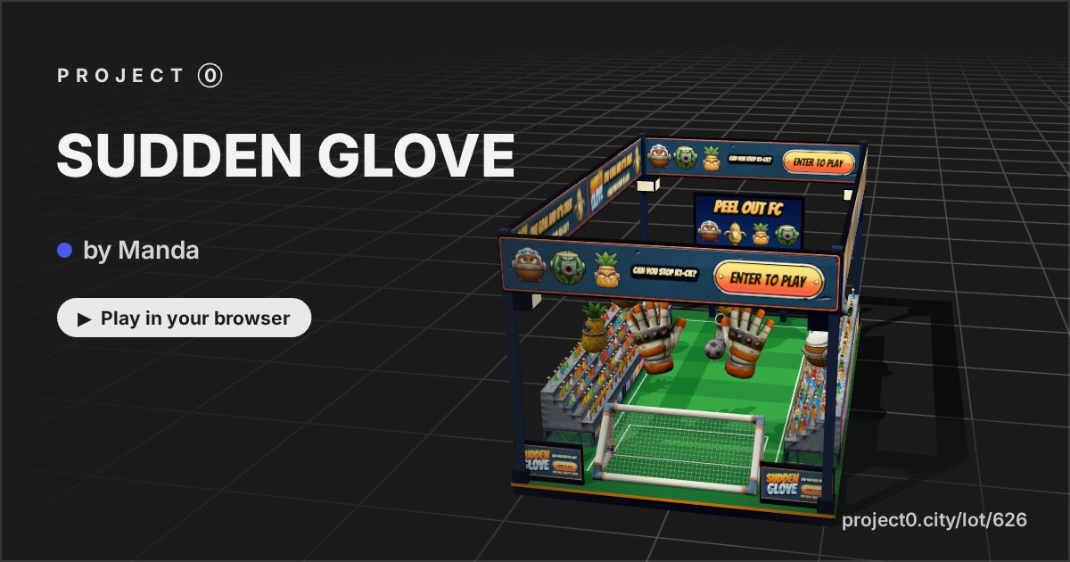 SUDDEN GLOVE, a game by Manda in Project 0